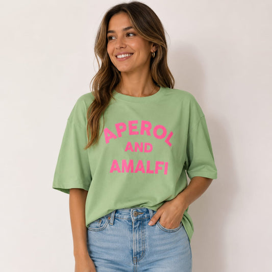 T-Shirt "Aperol and Amalfi"