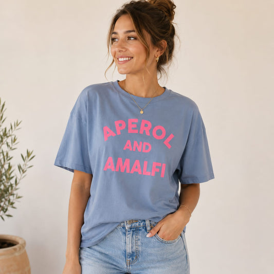 T-Shirt "Aperol and Amalfi"