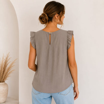 Bluse beige