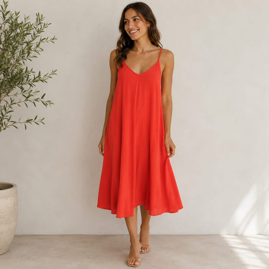 Kleid rot