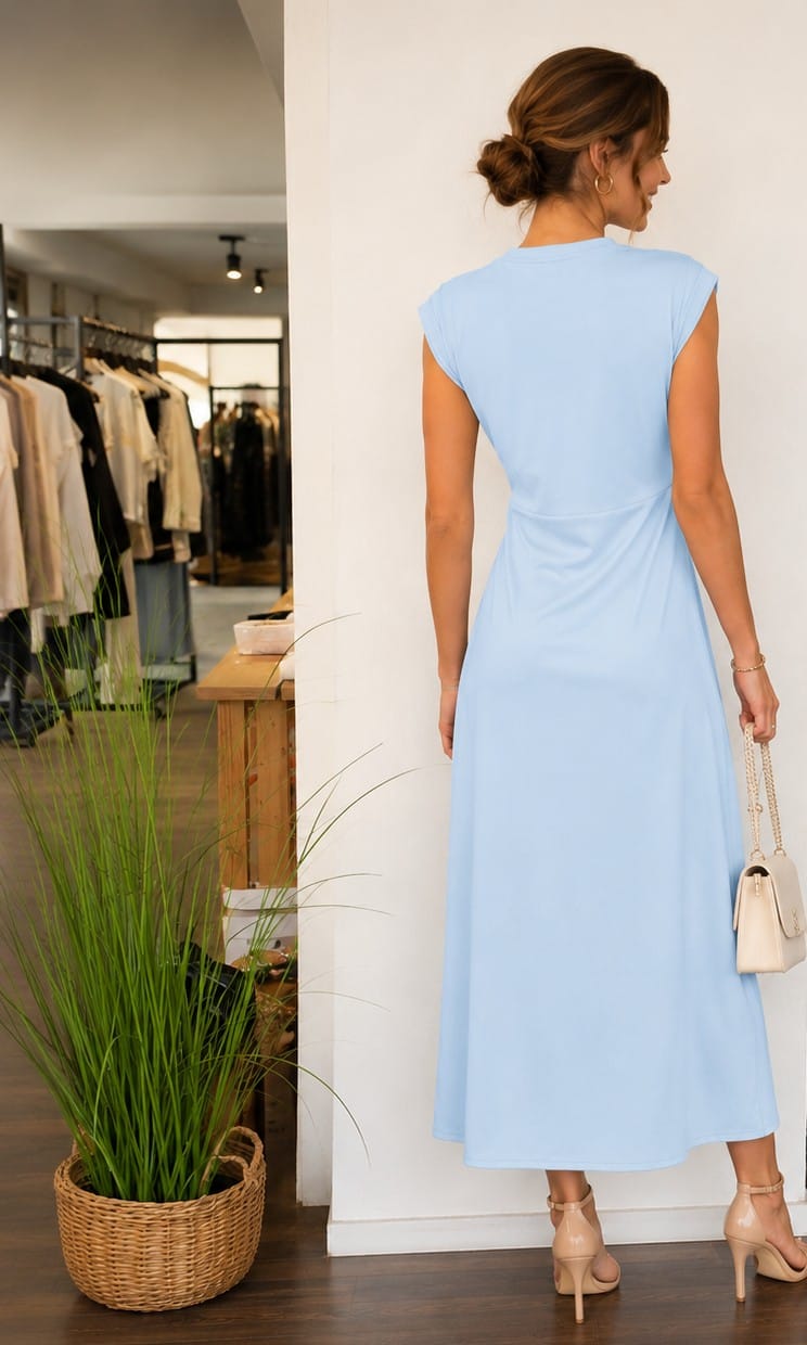 schmales Kleid