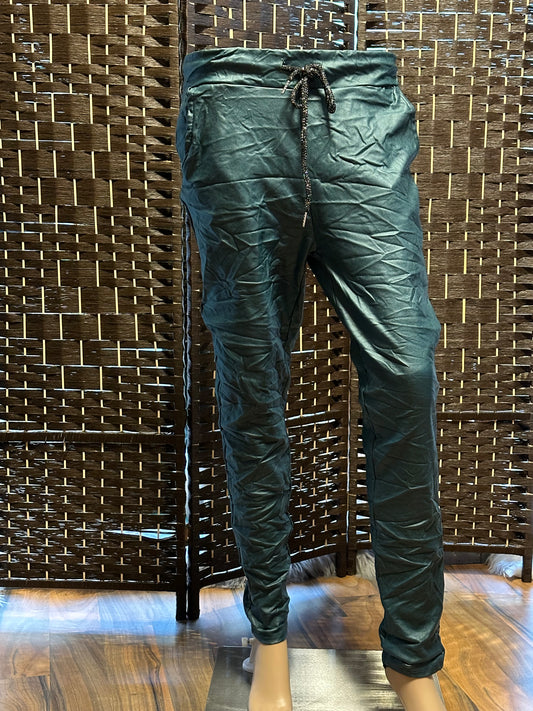 Jogpants "Lederoptik"