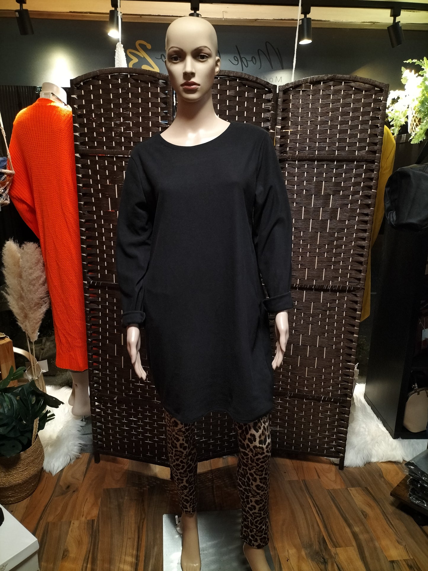 Longsweatshirt "Nero"