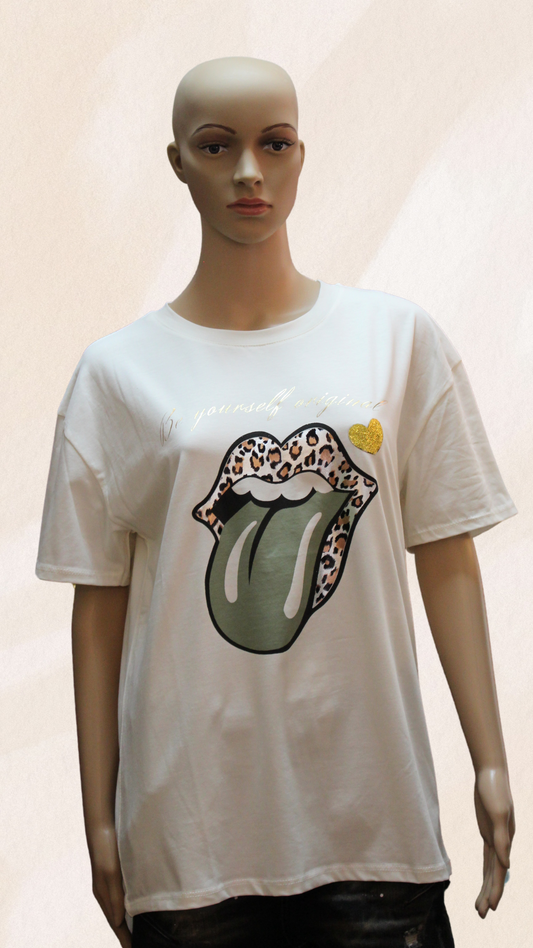 T-Shirt Leolipps Khaki